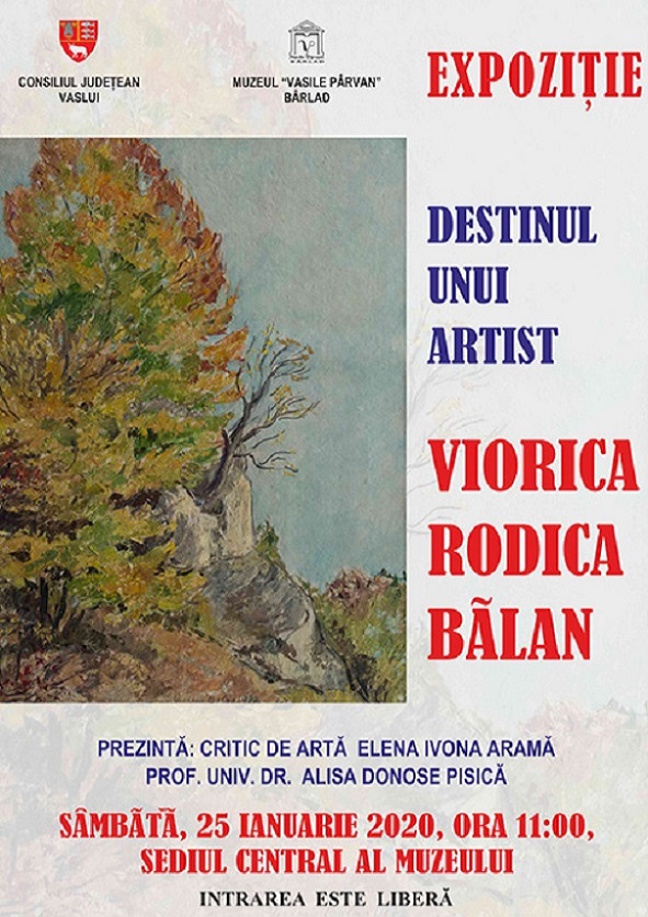 Expoziție: Destinul unui artist - Viorica Rodica Bălan